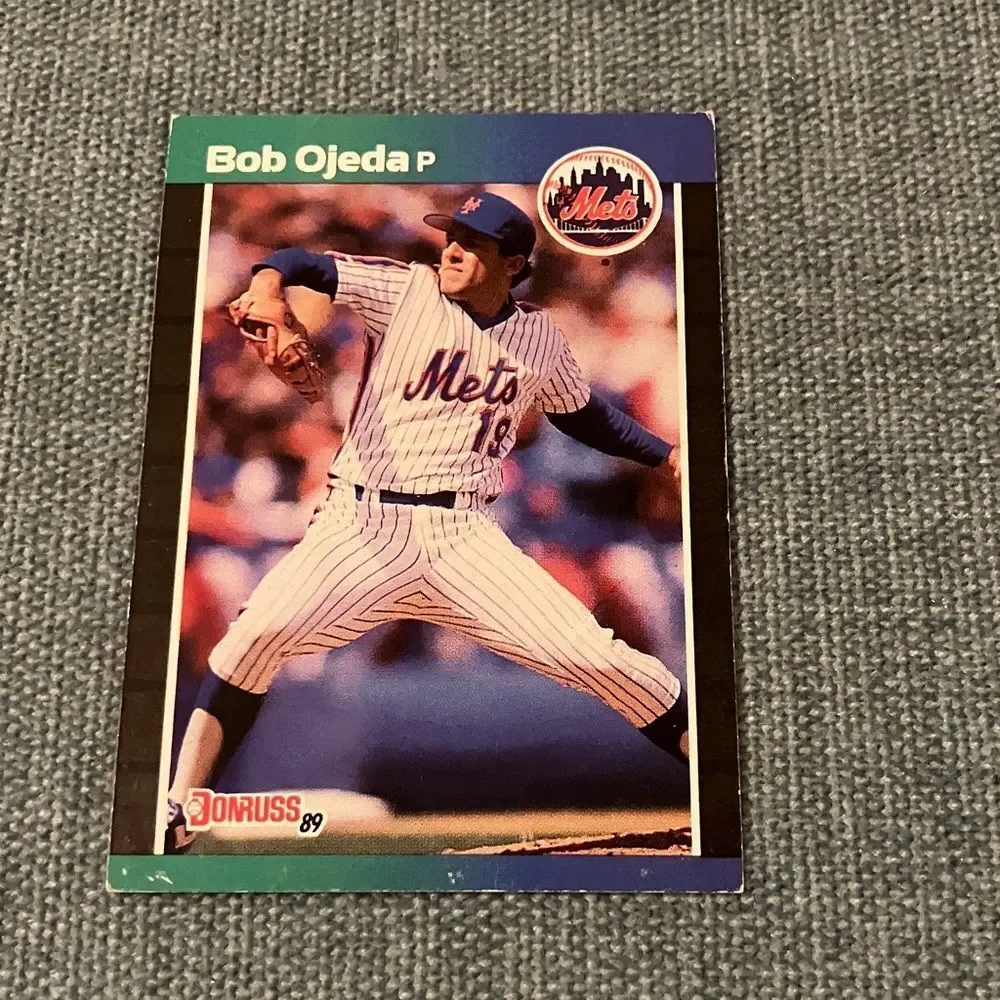 1989 Donruss New York Mets Baseball Card Trading Card